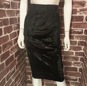 Torrid Velvet Pencil Skirt NWT
